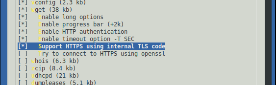 Option HTTPS de «wget»