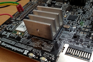 Dissipateur thermique sur processeur OMAP