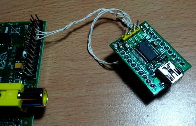 Raspberry Pi et adaptateur USB