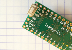 Teensy Lc & button